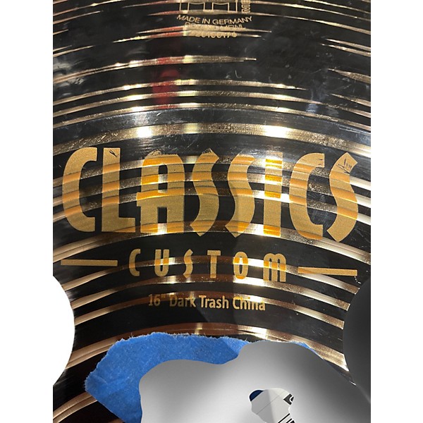 Used MEINL 16in Classics Custom Trash Crash Cymbal