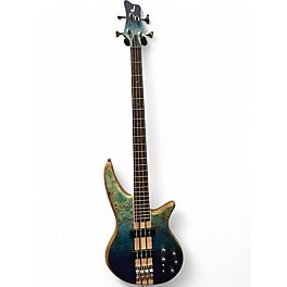 Used Jackson PRO SERIES SPECTRA BASS SBP IV CARIBBEAN BLUE Electric Bass Guitar