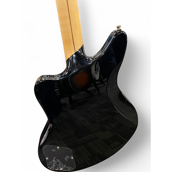 Used D'Angelico Deluxe Series Bedford Black Solid Body Electric Guitar