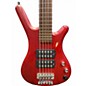 Used Warwick Corvette 5 String RED Electric Bass Guitar
