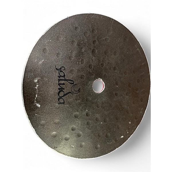 Used Saluda 6in Hand Hammered Flat Bell Cymbal