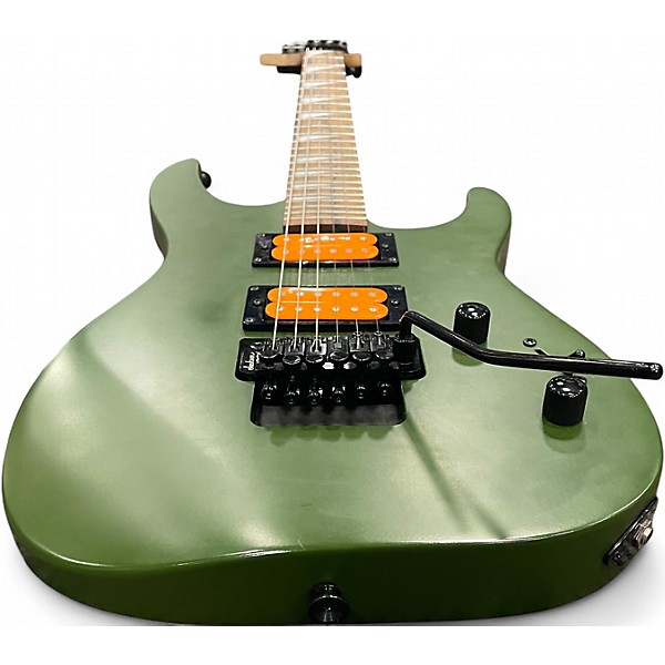 Used Jackson DK2XR ARMY GREEN Solid Body Electric Guitar