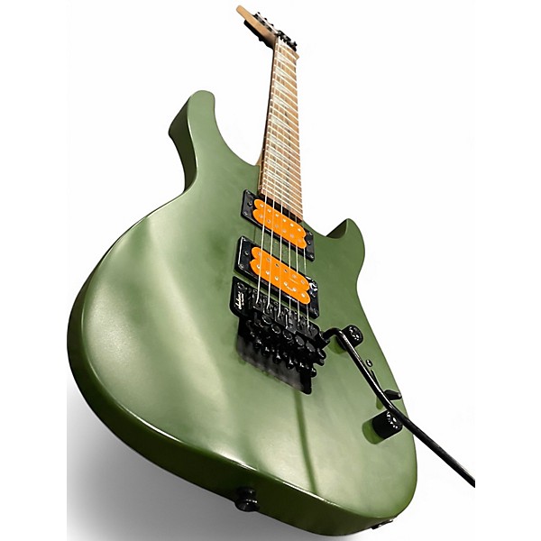 Used Jackson DK2XR ARMY GREEN Solid Body Electric Guitar
