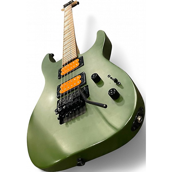 Used Jackson DK2XR ARMY GREEN Solid Body Electric Guitar