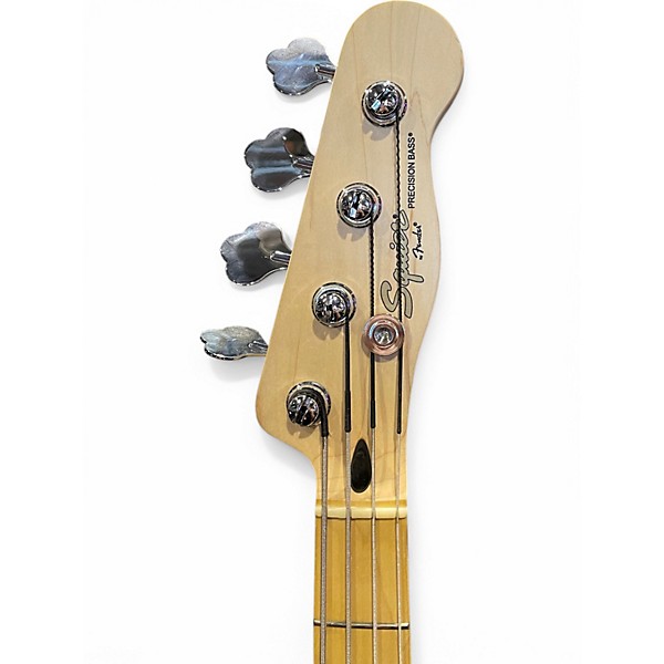 Used Squier Vintage Modified Telecaster Bass 3 Color Sunburst Electric Bass Guitar