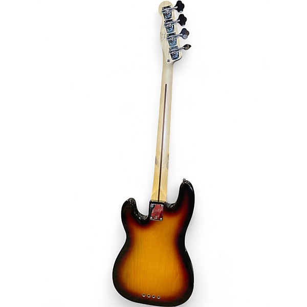Used Squier Vintage Modified Telecaster Bass 3 Color Sunburst Electric Bass Guitar