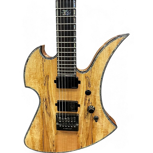 Used B.C. Rich mockingbird Extreme series Natural Solid Body Electric Guitar