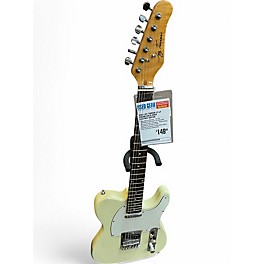 Used Jay Turser JT-LT Cream Solid Body Electric Guitar