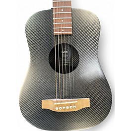 Used Klos Hybrid Travel Carbon Fiber Black Acoustic Guitar