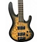 Used ESP LTD D-4 Black Natural Burst Electric Bass Guitar