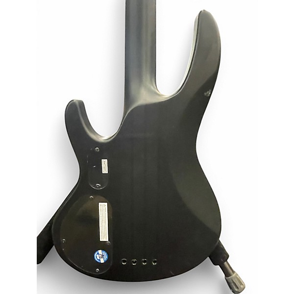 Used ESP LTD D-4 Black Natural Burst Electric Bass Guitar