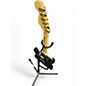 Used Fender FSR Standard Stratocaster Black and Gold Solid Body Electric Guitar