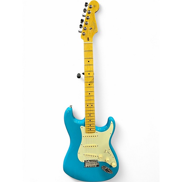 Used Fender AMERICAN PRO II STRAT BLUE Solid Body Electric Guitar