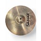 Used SABIAN 14in aa rock sizzle Cymbal