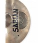 Used SABIAN 14in aa rock sizzle Cymbal