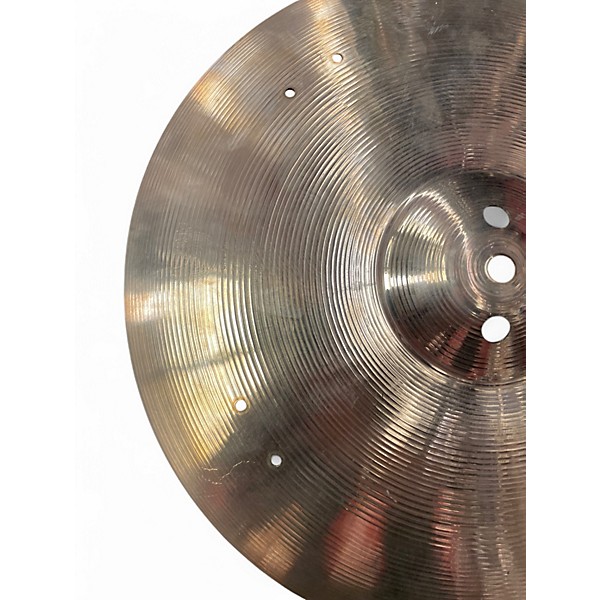Used SABIAN 14in aa rock sizzle Cymbal