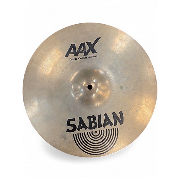 Used SABIAN 14in AAX Series Dark Crash Cymbal