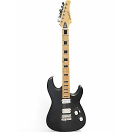 Used Sawtooth ST-M24 Satin Black Solid Body Electric Guitar