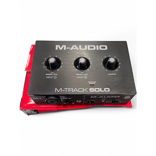 Used M-Audio M Track Solo Audio Interface