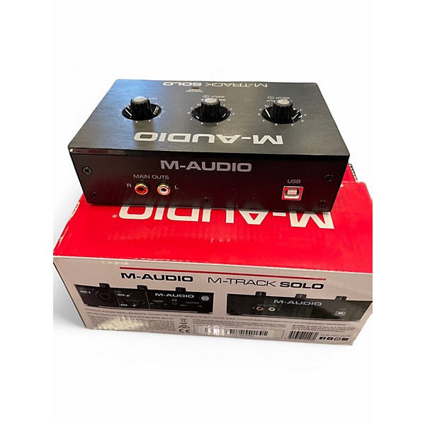 Used M-Audio M Track Solo Audio Interface