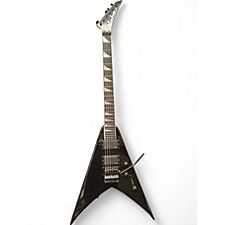 Used Jackson KV2T USA King V Black Solid Body Electric
