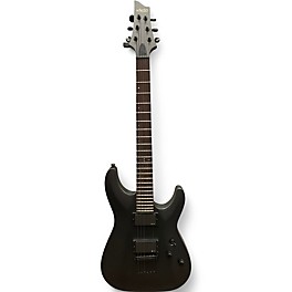 Used Schecter Guitar Research C-1 Platinum Blackout Satin Black Solid Body Electric Guitar