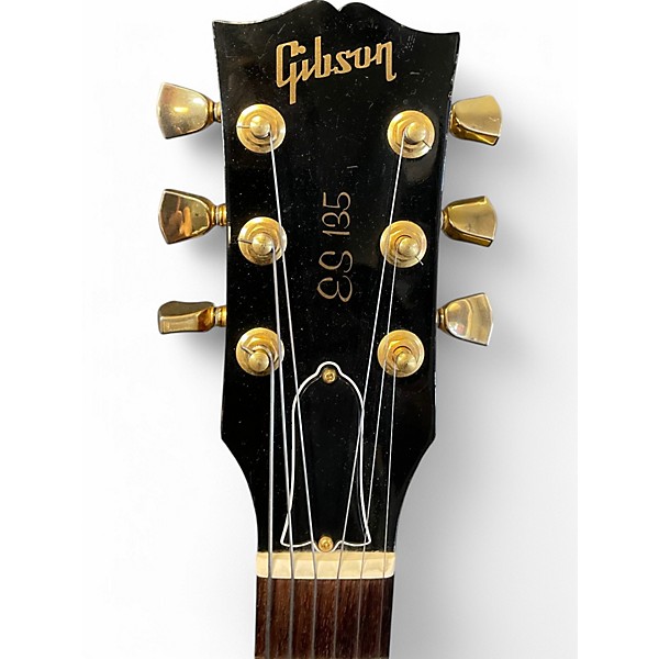 Used 2002 Gibson ES135 Heritage Cherry Hollow Body Electric Guitar