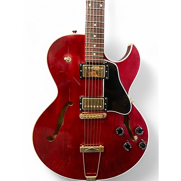 Used 2002 Gibson ES135 Heritage Cherry Hollow Body Electric Guitar