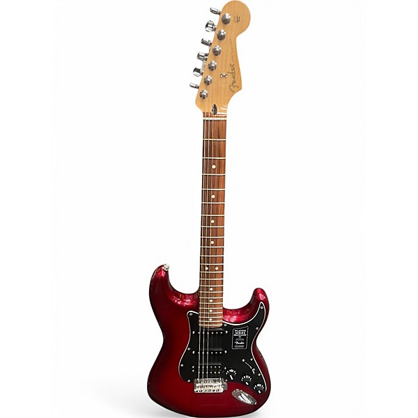 Used Fender Player Stratocaster HSS Red Solid Body Electric Guitar