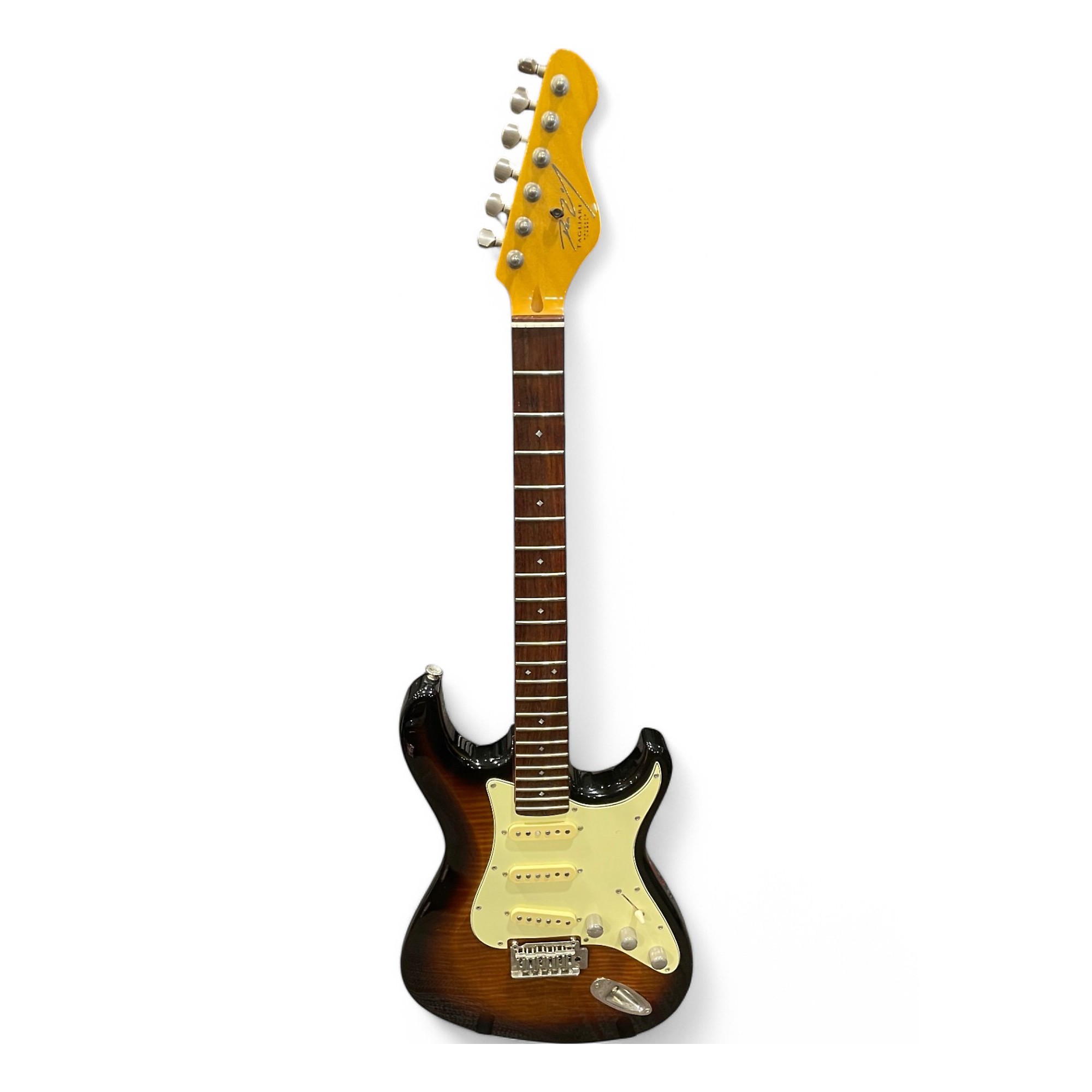 Used Dean Zelinsky tagliare private label Tobacco Burst Solid Body