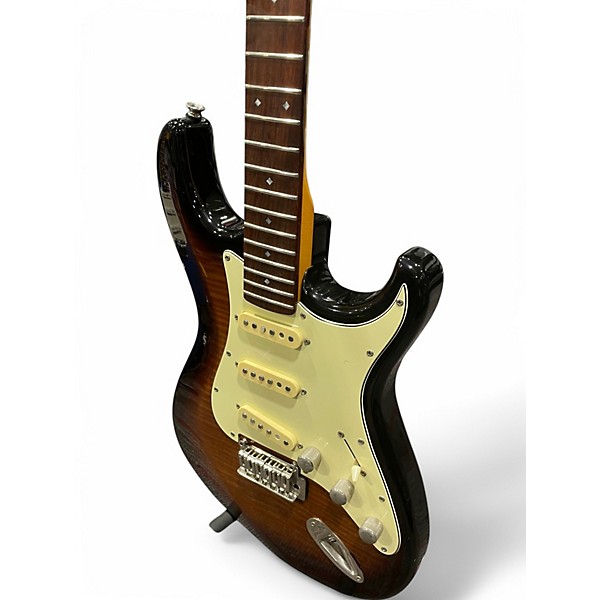 Used Dean Zelinsky tagliare private label Tobacco Burst Solid Body Electric Guitar