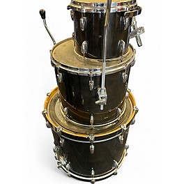 Used Gretsch Drums 3 Piece Renown Maple Black Drum Kit