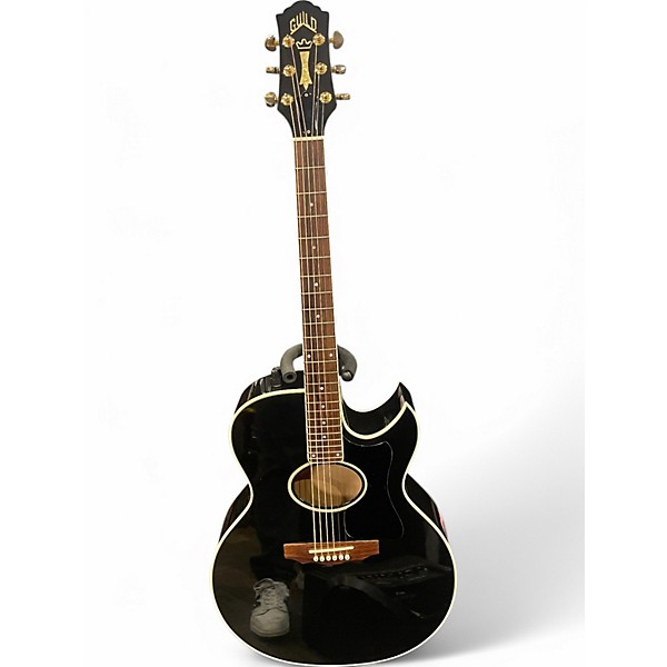 Vintage 1990s Guild F-45 CE Black Acoustic Guitar,New Products : American Fashion Style Bags On Sale