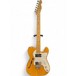 Used Fender Classic Series '72 Telecaster Thinline Natural Hollow Body Electric Guitar