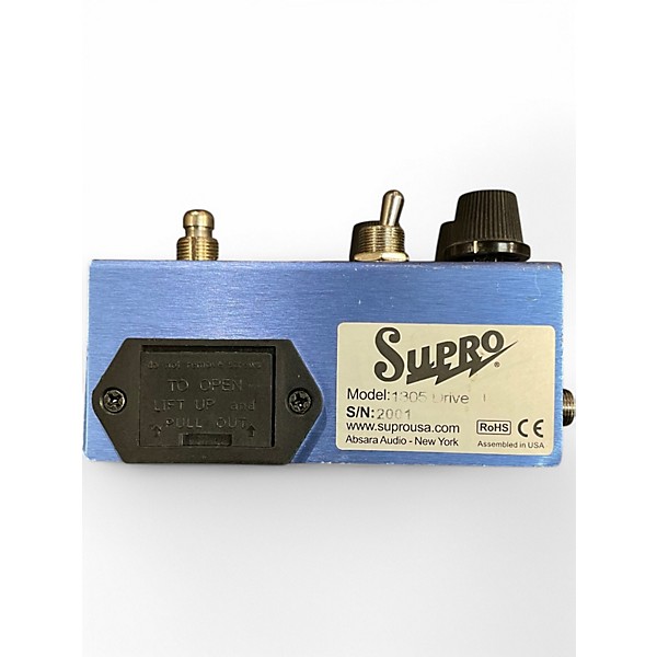 Used Supro 1305 Drive Effect Pedal