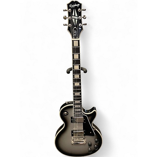 Used Epiphone Les Paul Custom Silverburst Solid Body Electric Guitar,New Products : American Fashion Style Bags On Sale