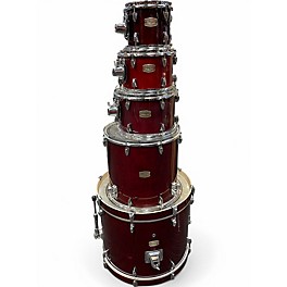 Used Yamaha 5 Piece Stage Custom Cherry Drum Kit