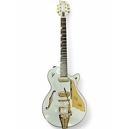 Used Duesenberg Starplayer TV Phonic White Hollow Body Electric Guitar