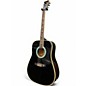 Used Esteban T200 Black Acoustic Electric Guitar