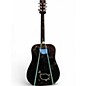 Used Esteban T200 Black Acoustic Electric Guitar