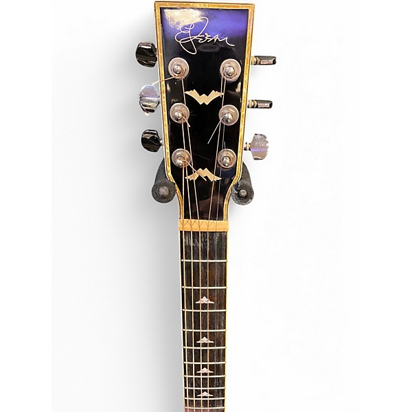 Used Esteban T200 Black Acoustic Electric Guitar