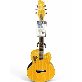 Used Olympia By Tacoma MISCHIEF Natural Acoustic Electric Guitar