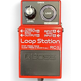 Used BOSS RC1 Loop Station Pedal