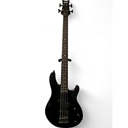 Used Schecter Guitar Research Raiden Deluxe 4 String Black Electric Bass Guitar