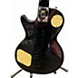 Used Hondo LP Black Solid Body Electric Guitar