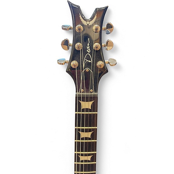 Used Dean ICON X SILVER BURST Solid Body Electric Guitar