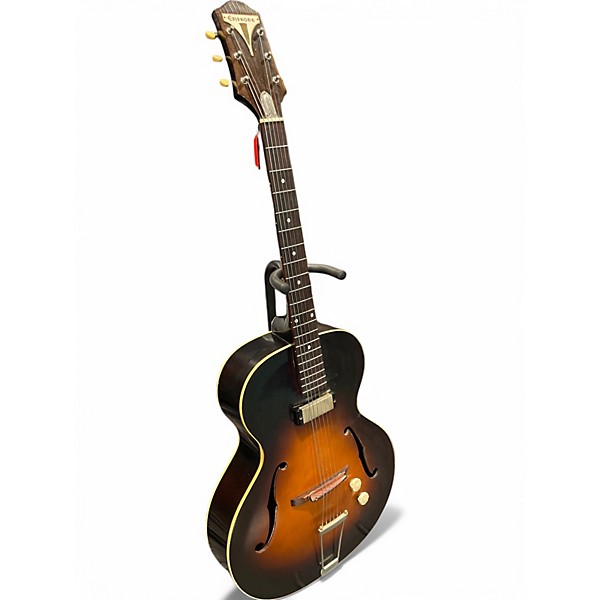 Vintage 1952 Epiphone Century Spanish Sunburst Hollow Body Electric Guitar