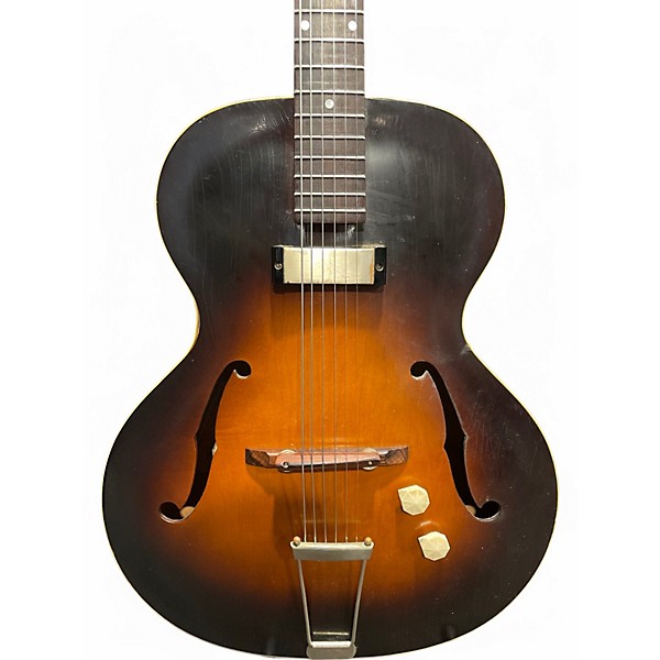 Vintage 1952 Epiphone Century Spanish Sunburst Hollow Body Electric Guitar