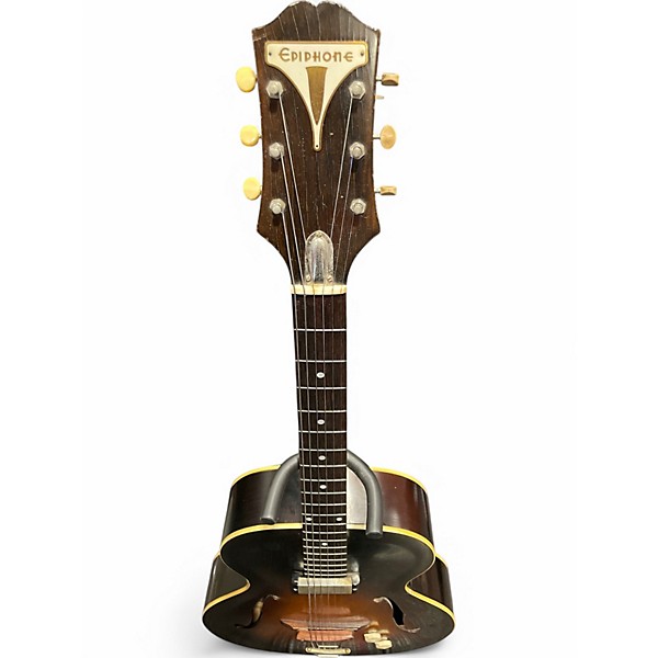 Vintage 1952 Epiphone Century Spanish Sunburst Hollow Body Electric Guitar