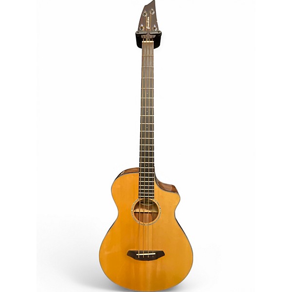 Used Breedlove Pursuit 4 String Natural Acoustic Bass Guitar